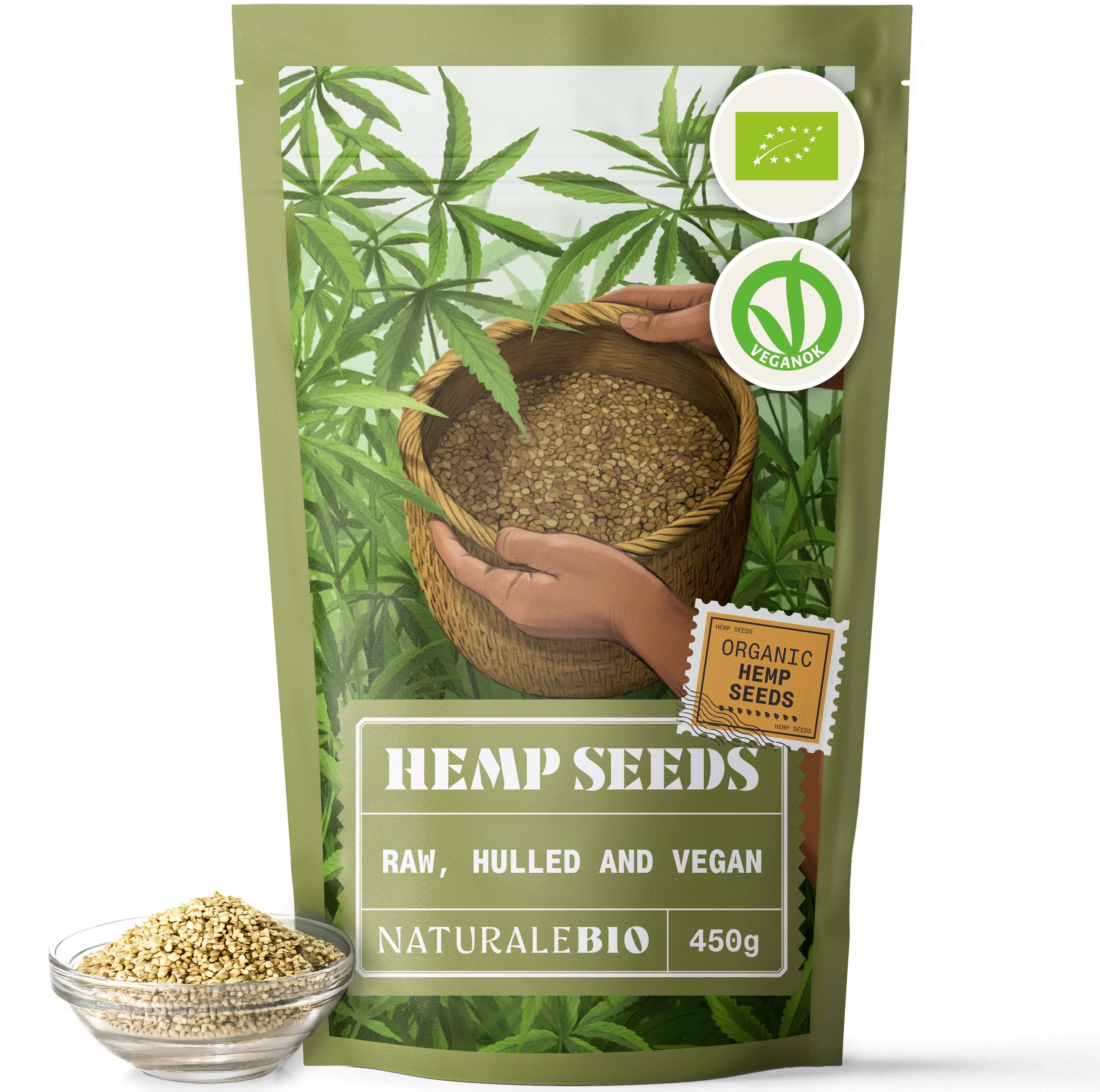 Organic Hemp Seeds