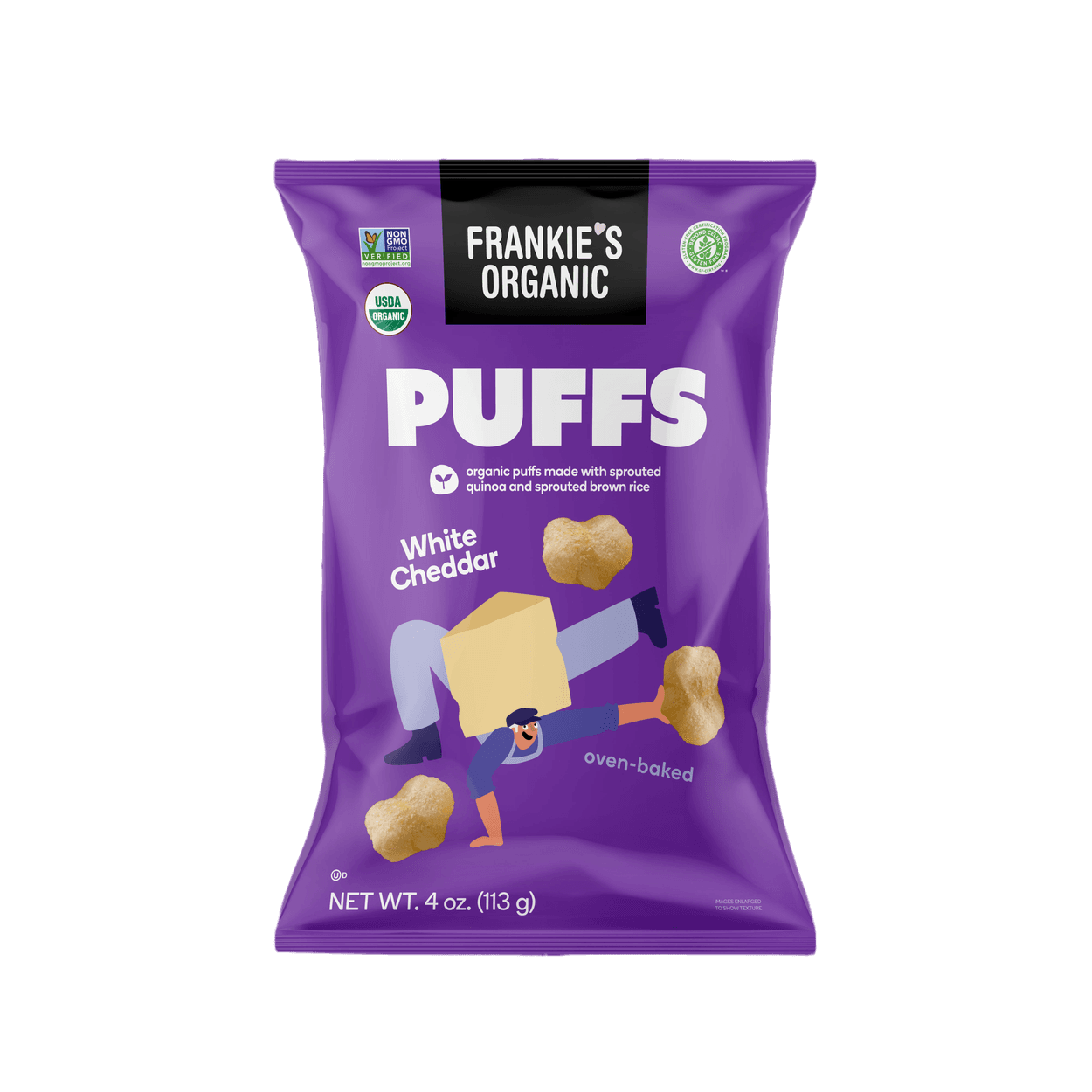 Organic Quinoa Puff White Cheddar Flavor