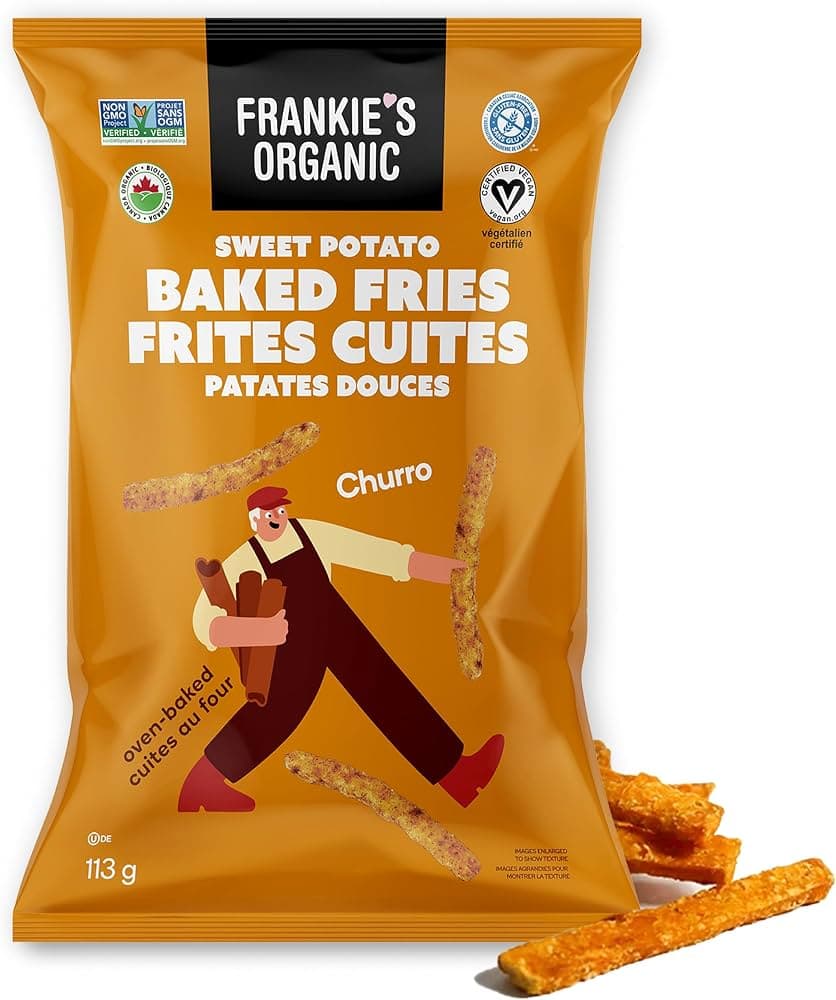 Organic Sweet Potato Baked Fries