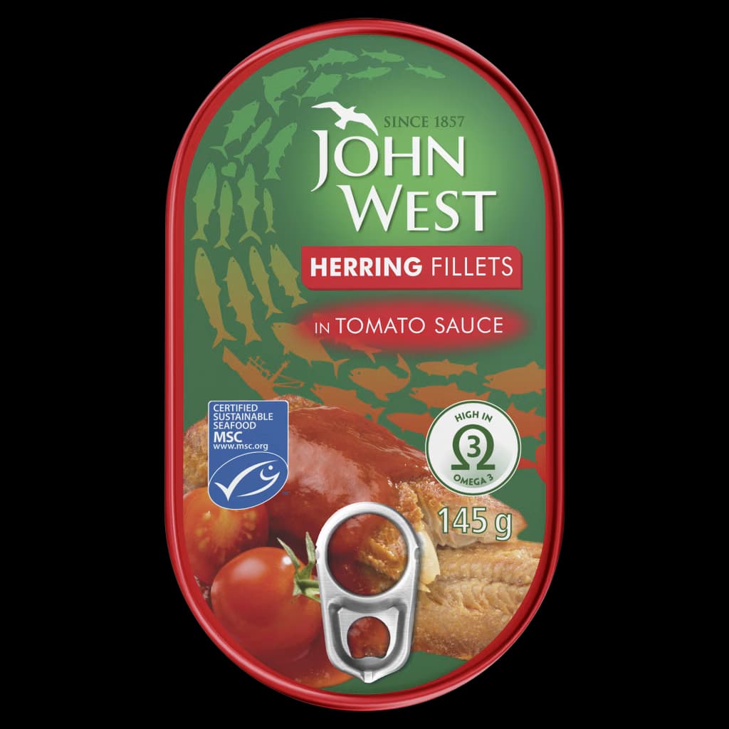 Herring Fillets in Tomato Sauce