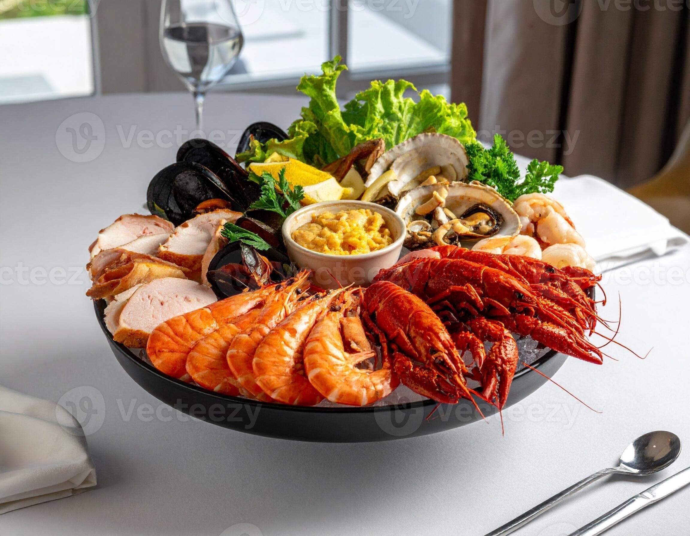 Fresh Mixed Seafood Selection